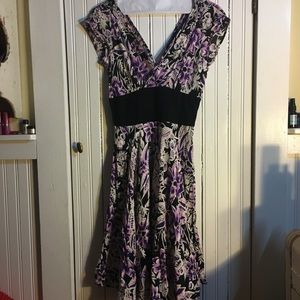 Trashy Diva Purple Floral Alison Size 4